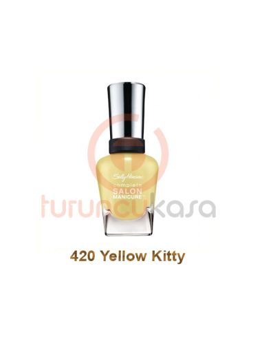 Sally Hansen Complete Salon Manicure Oje 420 Yellow Kitty