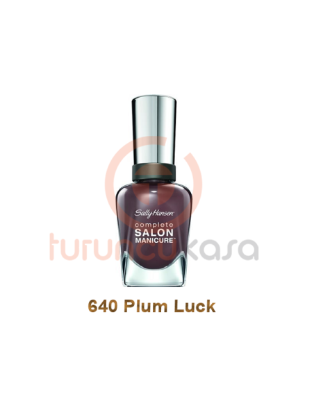 Sally Hansen Complete Salon Manicure Oje 640 Plum Luck