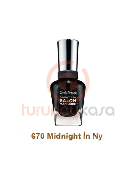 Sally Hansen Complete Salon Manicure Oje 670 Midnight in NY