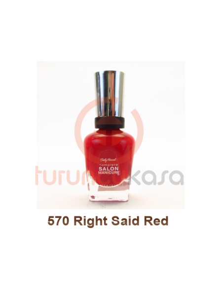 Sally Hansen Complete Salon Manicure Oje 570 Right Said Red