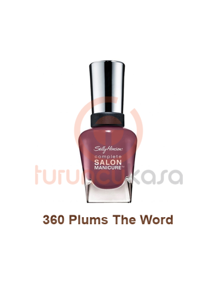 Sally Hansen Complete Salon Manicure Oje 360 Plums The Word