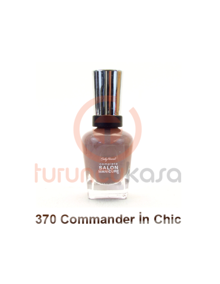 Sally Hansen Complete Salon Manicure Oje 370 Commander İn Chic