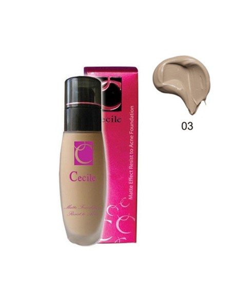 Cecile Matte Effect Resist to Acne Foundation 03