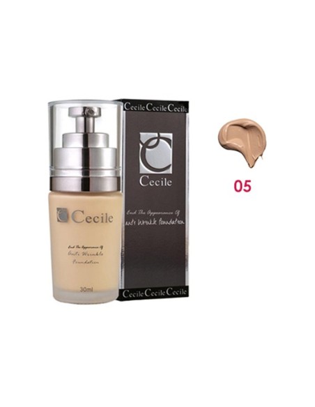 Cecile Anti Wrinkle Foundation Kırışıklık Önleyici Fondöten 05