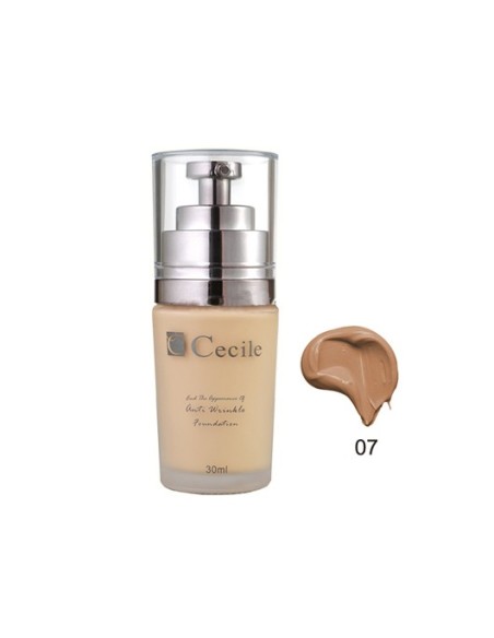 Cecile Anti Wrinkle Foundation Kırışıklık Önleyici Fondöten 07