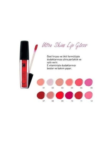 Cecile Ultra Shine Lipgloss 01