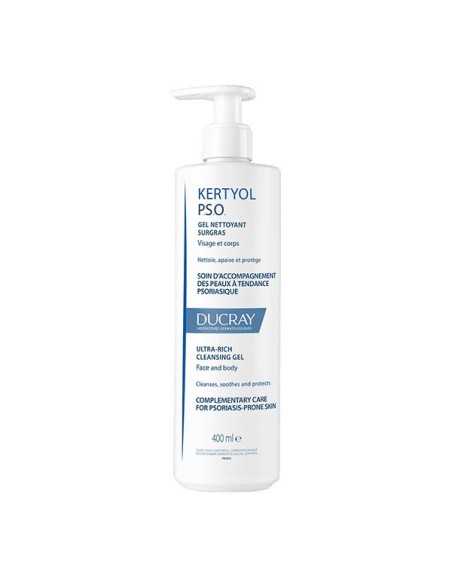 Outlet - Ducray Kertyol Pso Foaming Gel 400 ml (S.K.T 01-2023) 