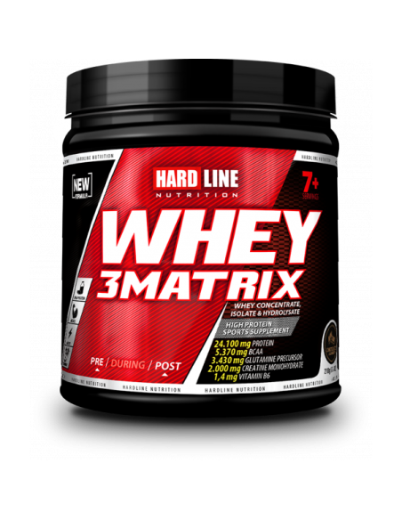 Hardline Whey 3Matrix 210 Gr Çikolata Aromalı