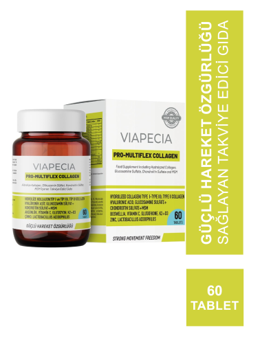 Viapecia Pro Multiflex Collagen 60 Tablet (S.K.T 07-2025) 