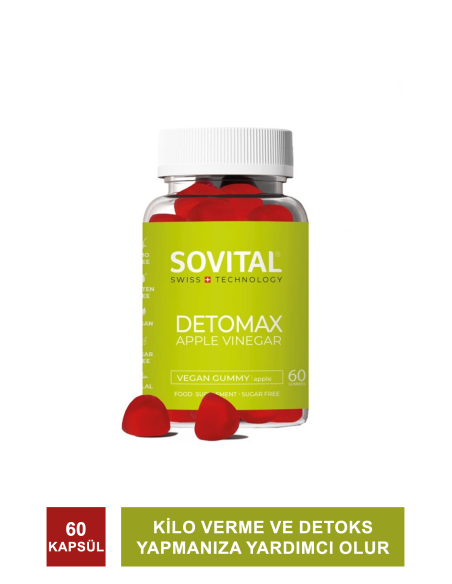 Sovital Detomax Zayıflama 60 Yumuşak Kapsül (S.K.T 09-2024) 