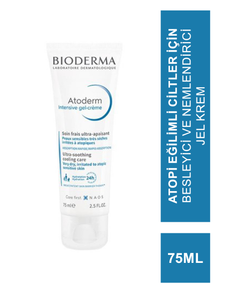 Bioderma Atoderm Intensive Gel-Cream 75 ml (S.K.T 02-2025) 