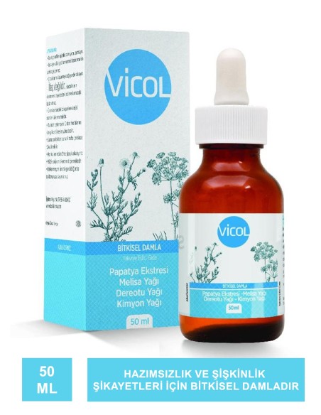 Vicol Bitkisel Damla 50 ml (S.K.T 06-2024) 