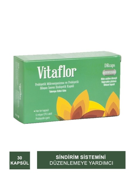 Vitaflor Probiyotik 30 Kapsül (S.K.T 11-2024) 