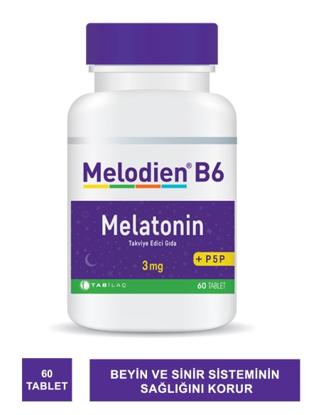 Melodien B6 Melatonin 60 Tablet (S.K.T 08-2025) 