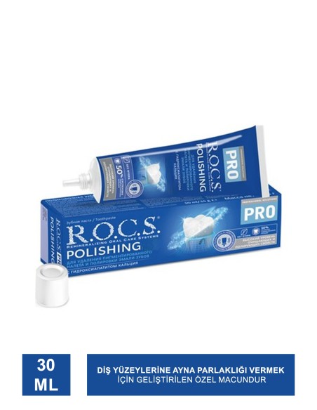 Rocs Polishing Parlatma Diş Macunu 30 ml (S.K.T 03-2025) 