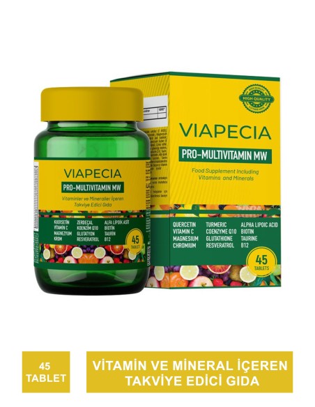 Viapecia Pro-Multivitamin MW 45 Tablet (S.K.T 10-2025) 