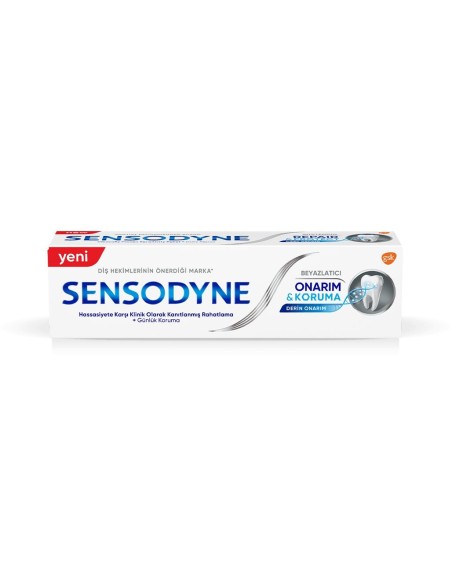 Sensodyne Onarım & Koruma Beyazlatıcı Diş Macunu 75 ml 