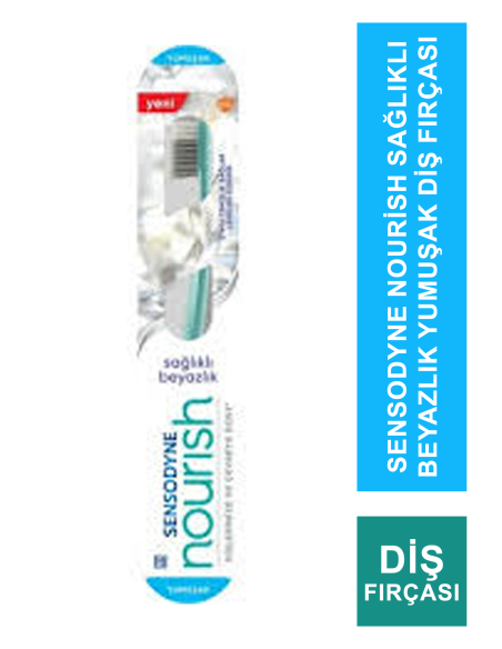 Sensodyne Nourish Sağlıklı Beyazlık Yumuşak Diş Fırçası 