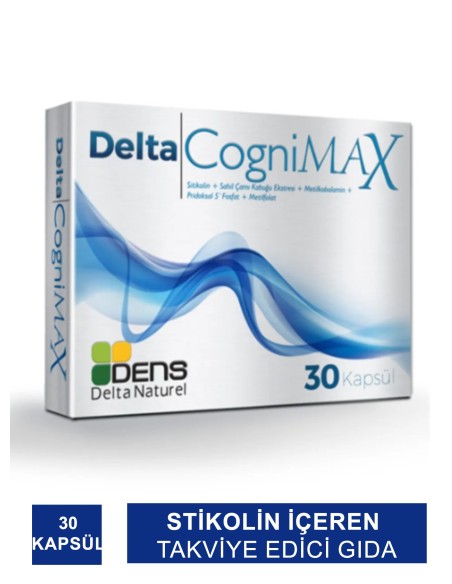 Delta CogniMax 30 Kapsül (S.K.T 11-2024) 