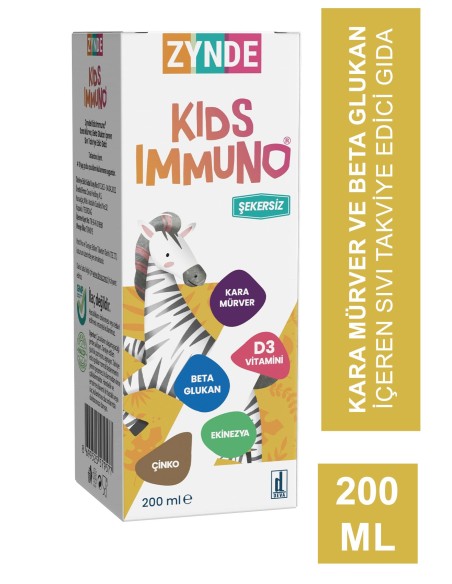 Zynde Kids Immuno 200 ml (S.K.T 09-2024) 