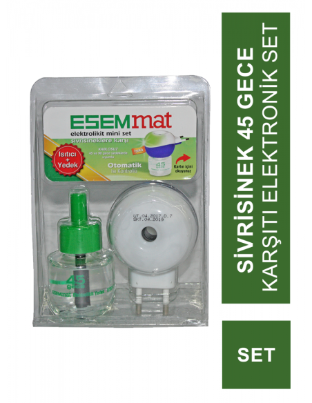 Outlet - ESEMMAT Kablosuz Elektrolit Mini Set 68-1 (S.K.T 07-2023) 