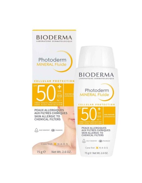 Bioderma Photoderm SPF 50+ Mineral Fluide 75 gr 