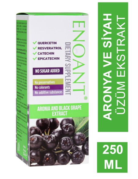 Enoant Aronya ve Siyah Üzüm Ekstraktı 250 ml 