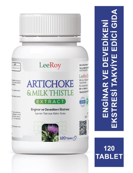 LeeRoy Artichoke & Milk Thistle 120 Tablet 