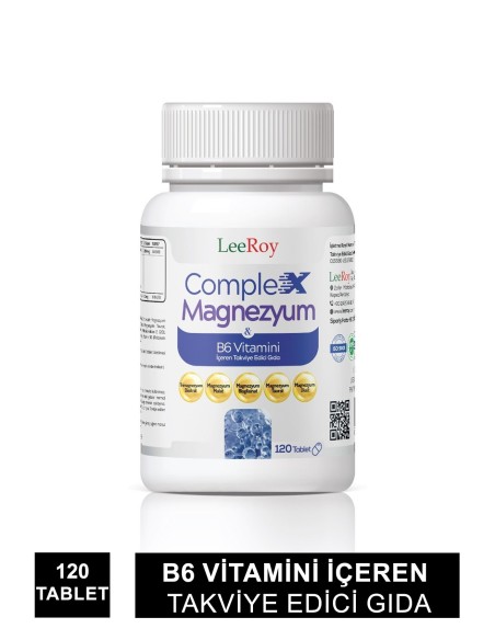 LeeRoy Magnezyum Complex 120 Tablet 