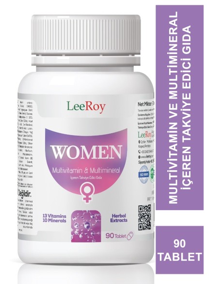 LeeRoy Women Multivitamin & Multimineral 90 Tablet 