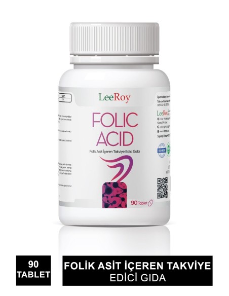 LeeRoy Folic Acid 90 Tablet 