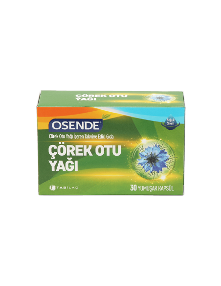 Osende Çörek Otu Yağı 30 Kapsül 