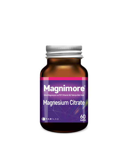 Magnimore Magnesium Citrate 60 Kapsül 