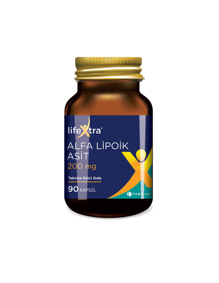 LifeXtra Alfa Lipoik Asit 90 Kapsül 