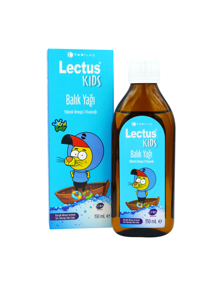 Lectus Kids Balık Yağı Karışık Meyve Aromalı 150 ml 