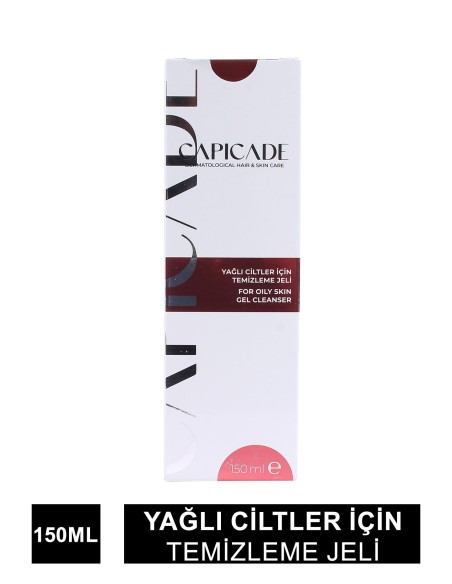 Capicade Temizleme Jeli ( Yağlı Ciltler ) 150 ml 