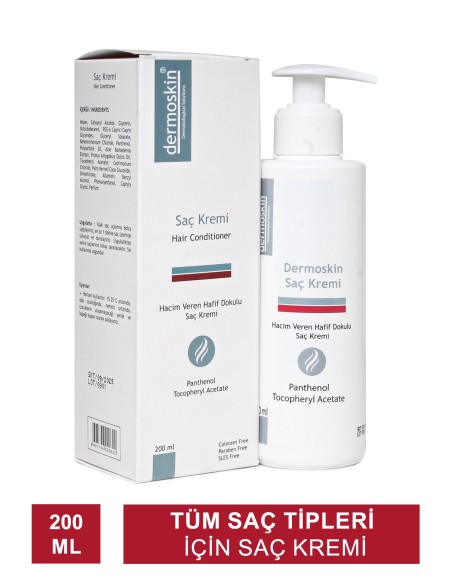 Dermoskin Hair Conditioner ( Saç Kremi ) 200 ml 