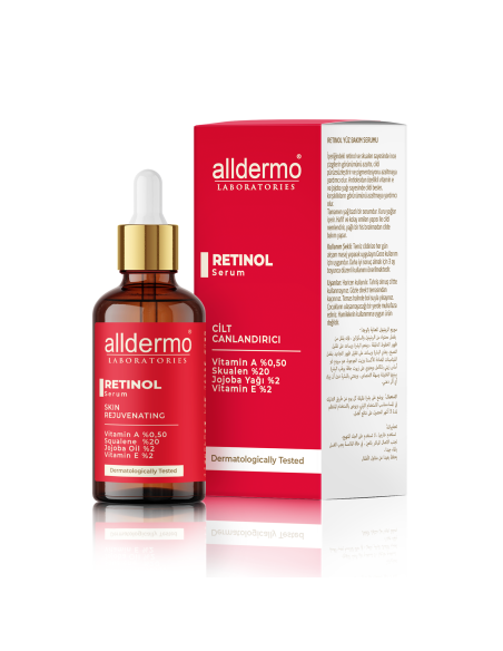 Alldermo Retinol Serum ( Cilt Canlandırıcı ) 30 ml 