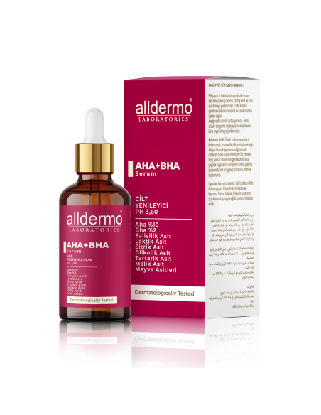 Alldermo AHA+BHA Cilt Yenileyici Serum 30 ml 