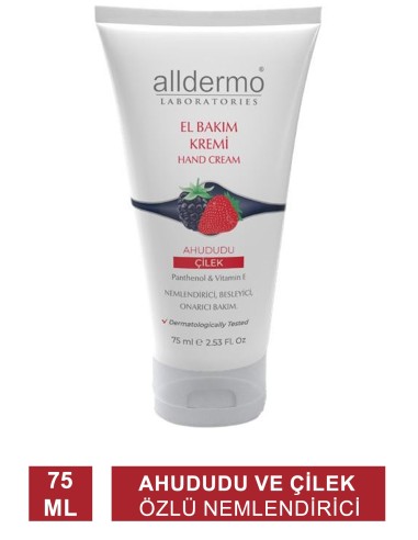 Alldermo El Bakım Kremi ( Çilek ) 75 ml 