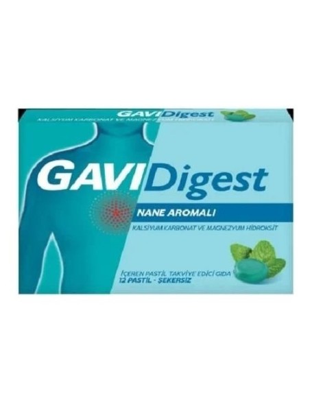 Gavidigest Nane Aromalı 12 Pastil 