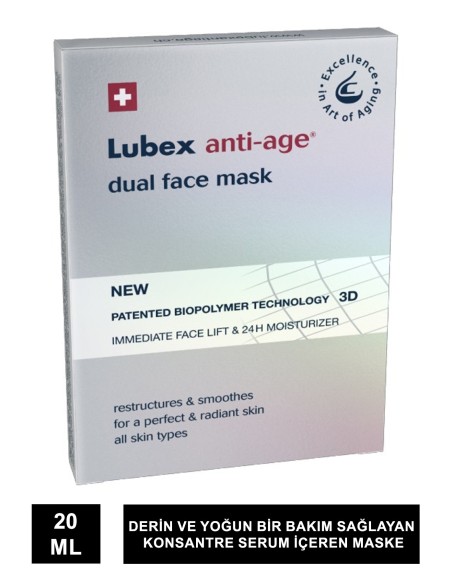 Lubex Anti Age Dual Face Mask 20 ml 