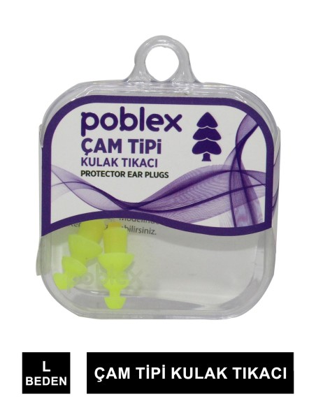 Poblex Çam Tipi Kulak Tıkacı ( L ) 