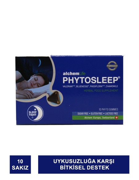 AlchemLife PhytoSleep 10 Yumuşak Sakız 