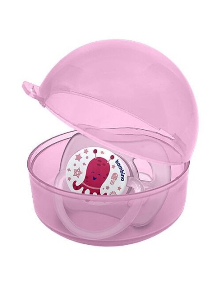 Bambino Emzik Saklama Kabı ( T044 ) Pembe