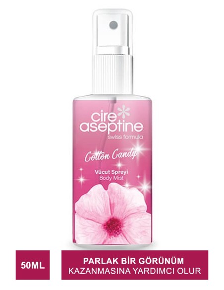 Cire Aseptine Cotton Candy Vücut Spreyi 50 ml 