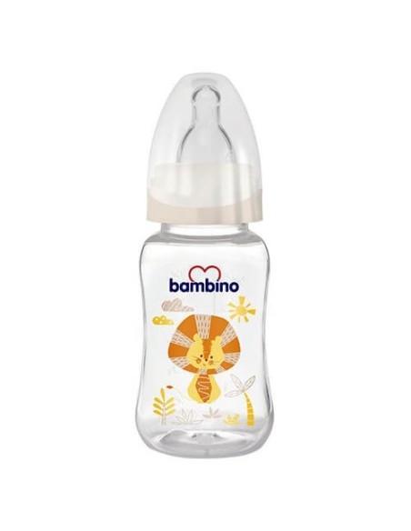 Bambino Klasik PP Biberon Kavramalı 0-6 Ay 150 ml ( B026 ) Beyaz