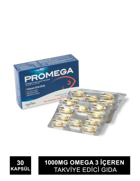 Vitamaks Promega 1000mg 30 Kapsül 