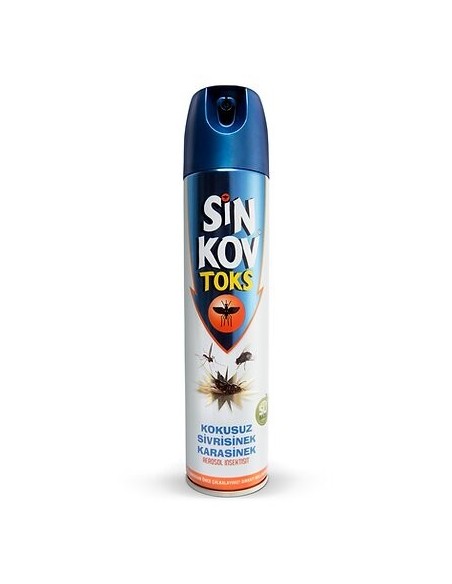 Sinkov Toks Kokusuz Sivrisinek ve Karasinek Aerosol Sprey 300 ml 