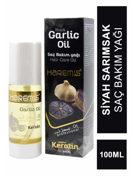 Harem's Keratin & Siyah Sarımsak Saç Bakım Yağı 100 ml 